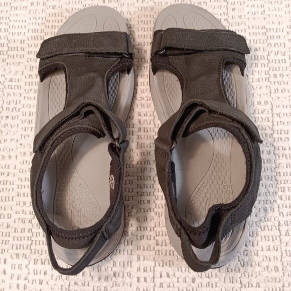 Keen Women's 'Astoria West' T-Strap Sandals leather outdoor trail sandals 10.5 - Picture 3 of 13